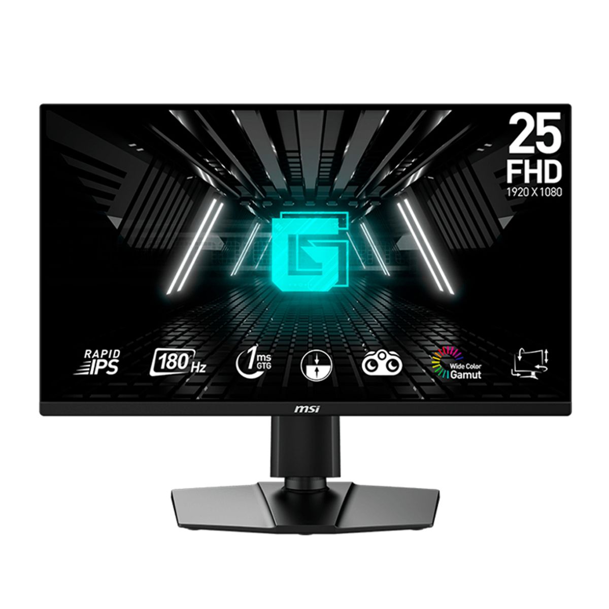 MSI - Monitor Gaming MSI G255PF E2 245 FHD Rapid IPS 180Hz