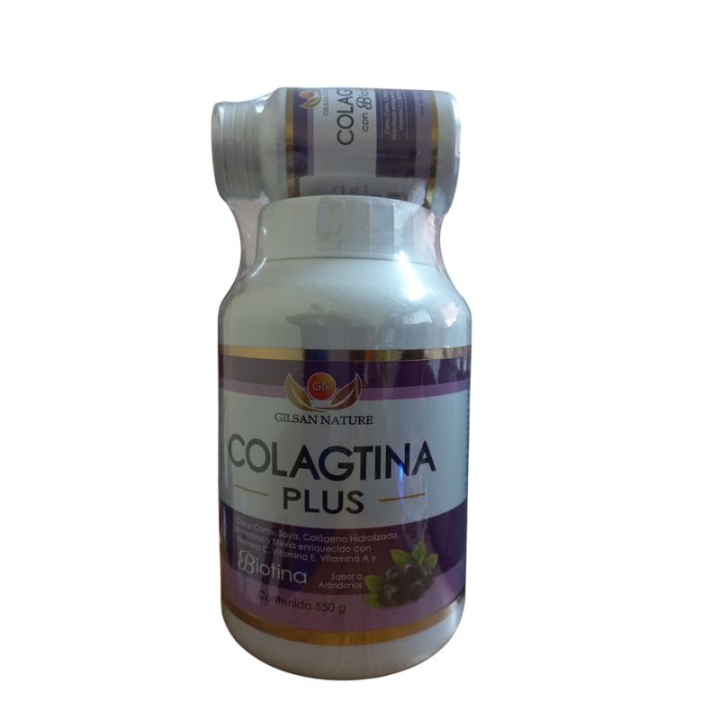 GENERICO - COLAGTINA POTE X 550G COLÁGENO HIDROLIZADO BIOTINA Y ARÁNDANOS