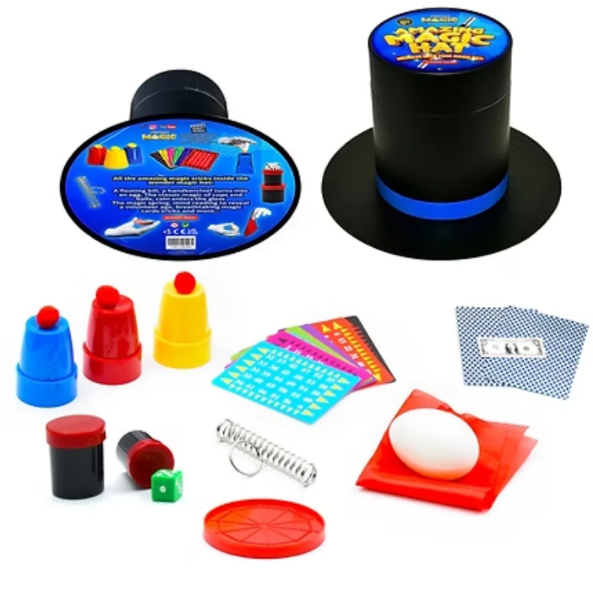 GENERICO - KIT DE  MAGIA SOMBRERO CHICO