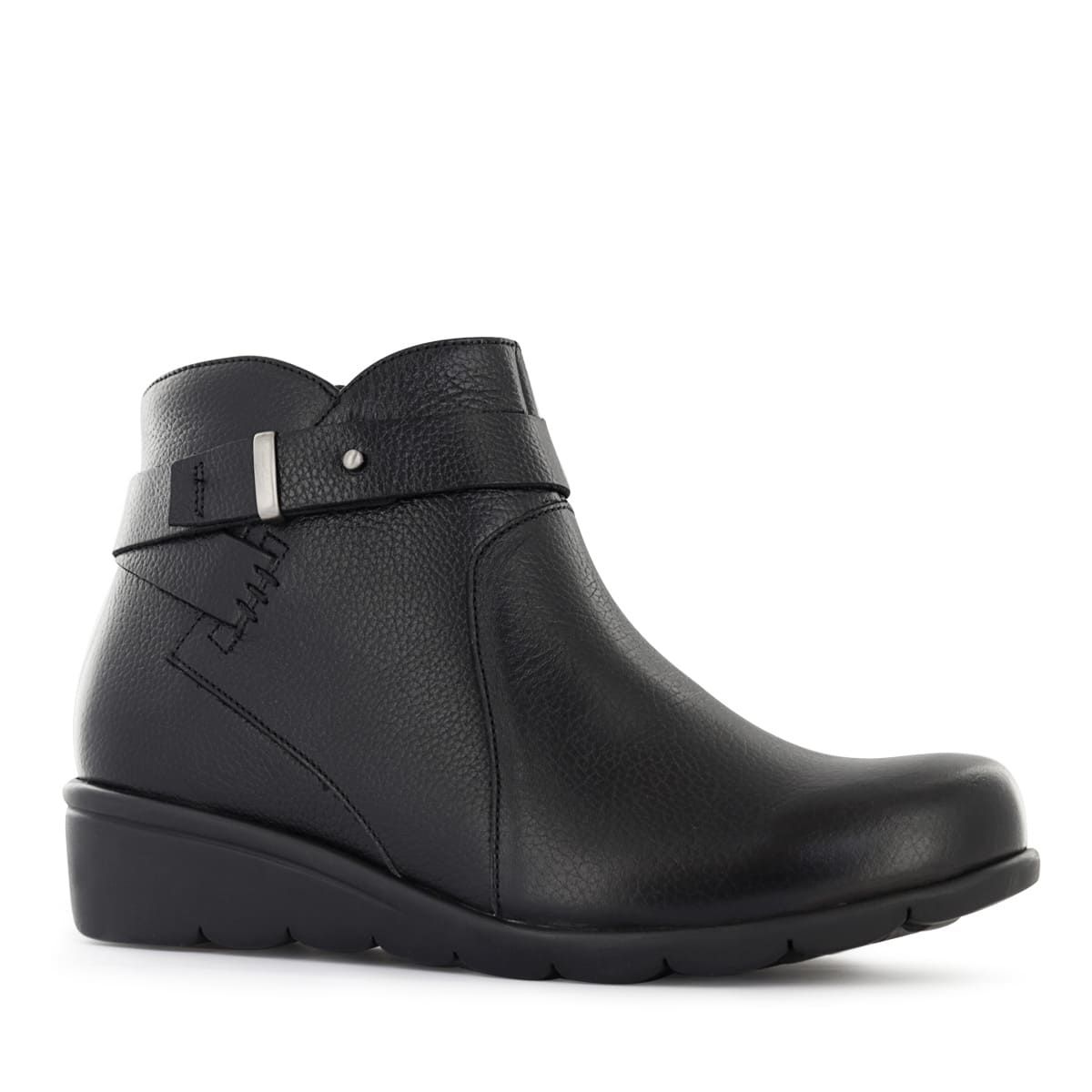 ECCO - Botas Confort Mujer Ecco Flexxi18 Negro Cuero