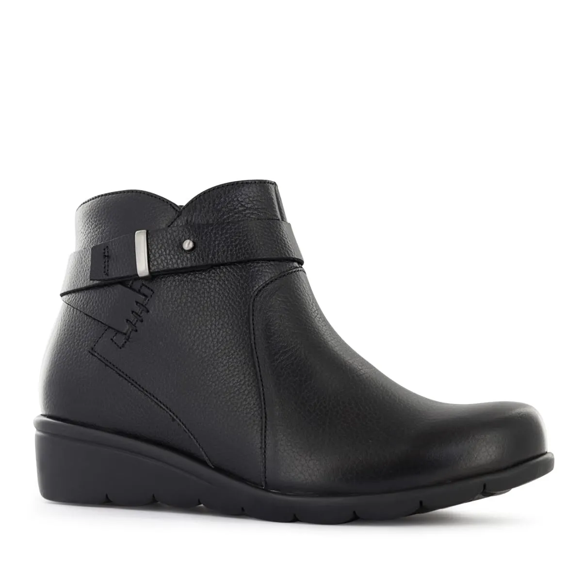 ECCO - Botas Confort Mujer Ecco Flexxi18 Negro Cuero