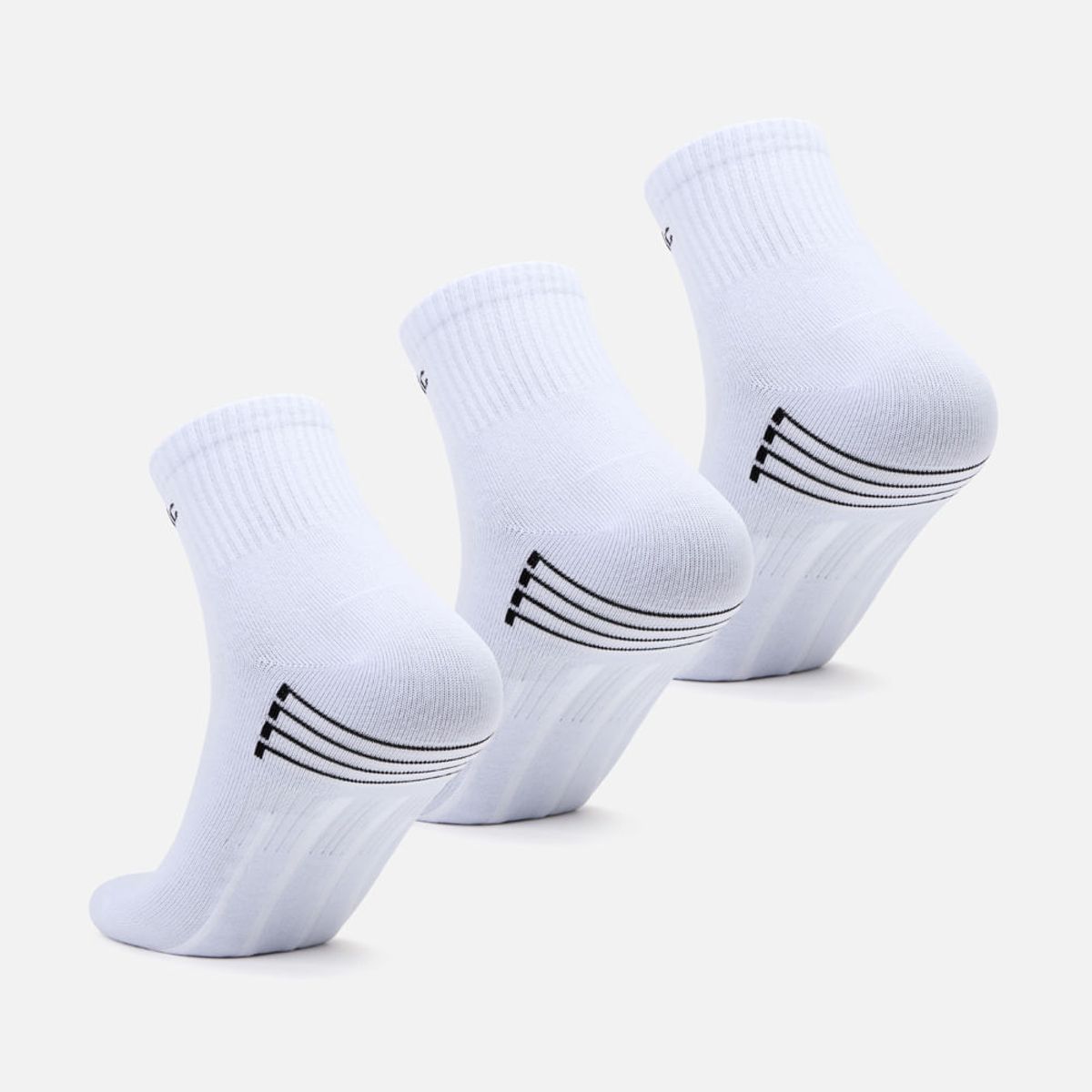 NEW ATHLETIC - Medias Pack De 3 New Athletic Tobilleras14 Blanco Unisex