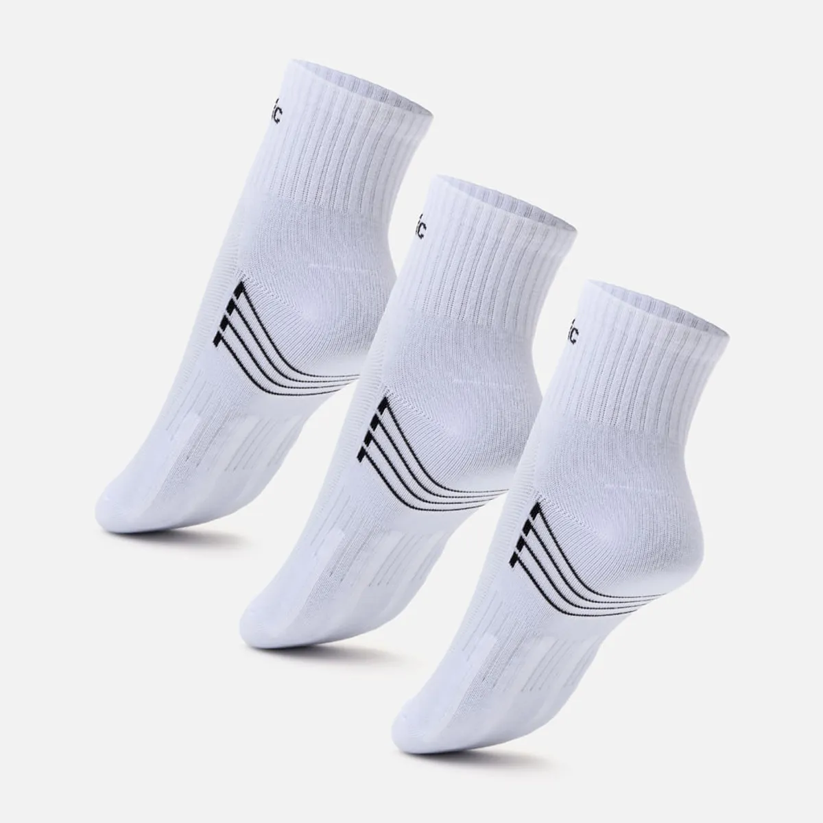 NEW ATHLETIC - Medias Pack De 3 New Athletic Tobilleras15 Blanco Unisex