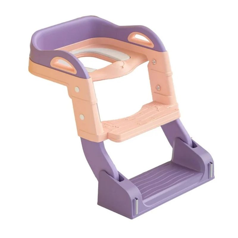 GENERICO - ADAPTADOR DE BAÑO 2 EN 1 CON ASIENTO ACOLCHADO