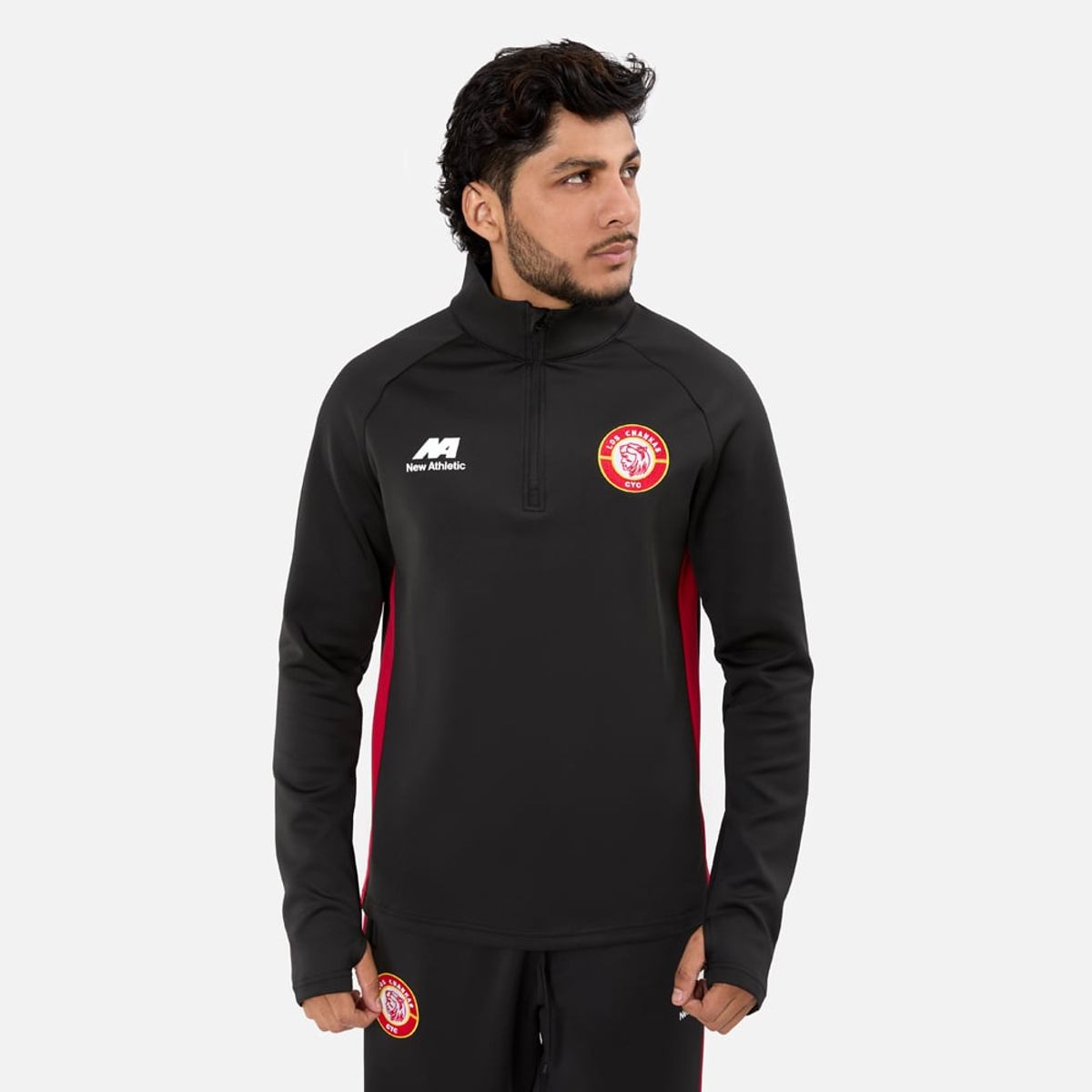 NEW ATHLETIC - Buzo Conjunto Chankas Entrenamiento Negro Hombre