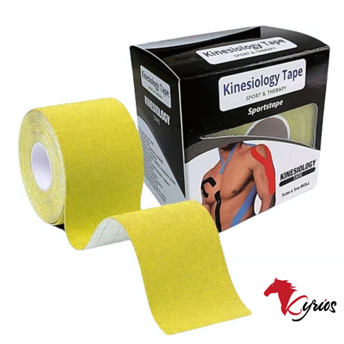 NO LOGO - Cinta Kinesiológicas Color Amarillo