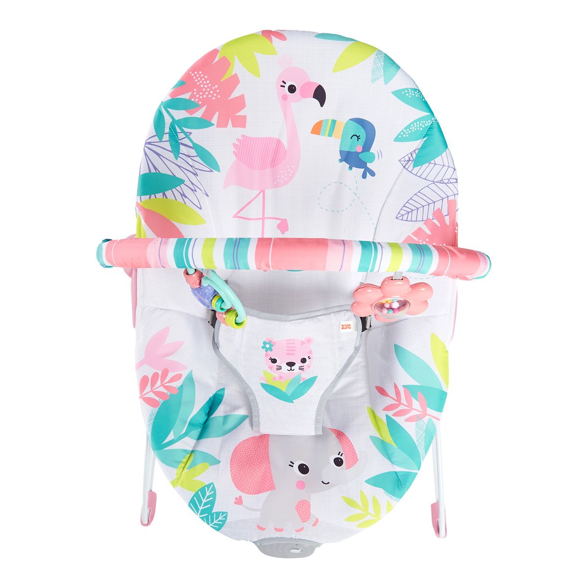 BRIGHT STARTS - Silla Mecedora Bebé Bright Starts Flamingo Vibes