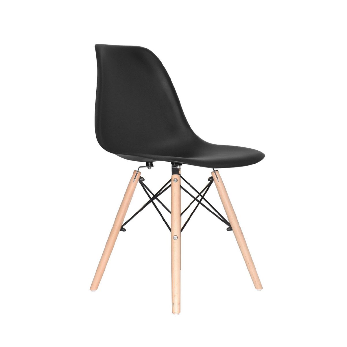 BONNO - Silla Diseño Eames Negro Be Bonno