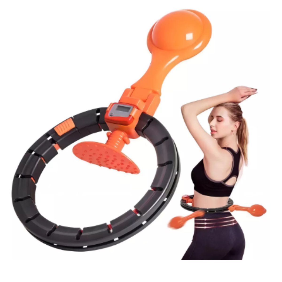 GENERICO - Pack 2 Hula hula Ejercitador Digital para Reducción de Cintura