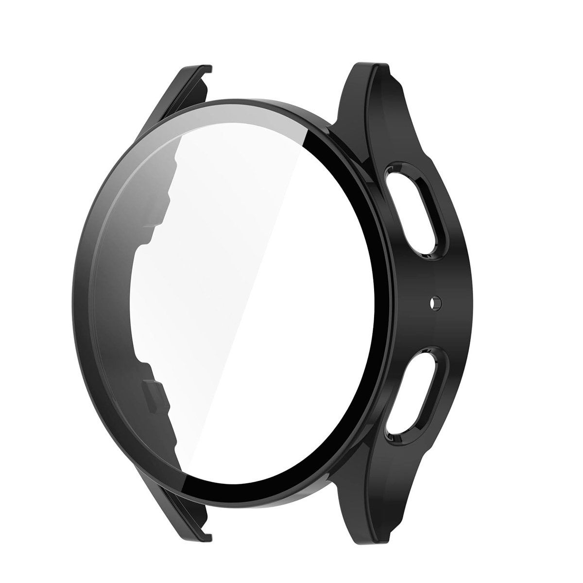 GENERICO - Case Bumper con Mica Incorporada para Samsung  Watch 7 44mm Negro
