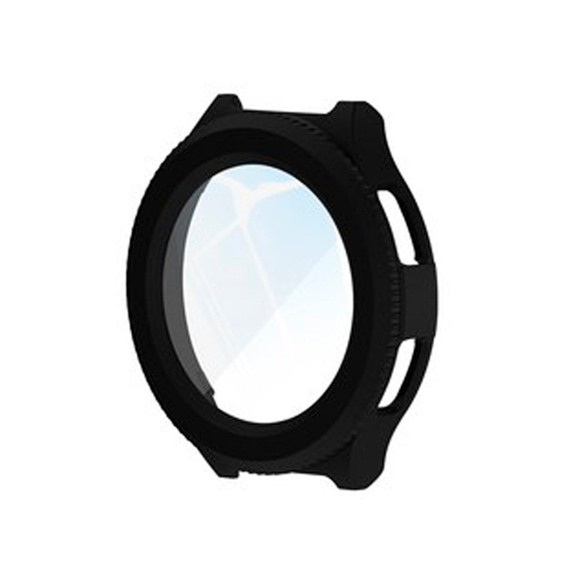 GENERICO - Case Bumper con Mica Incorporada para Samsung Watch 6 Classic 47mm Negro