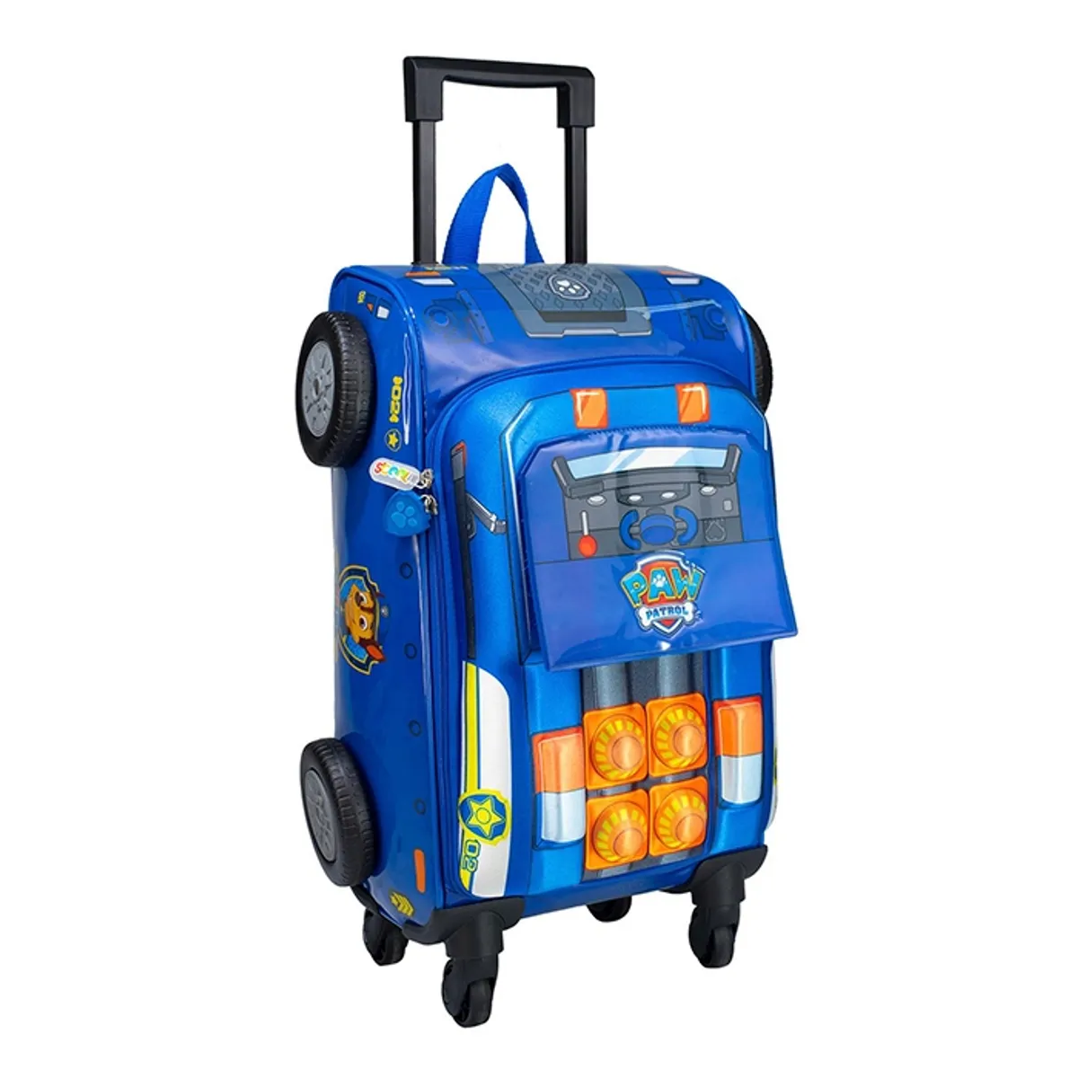 SCOOL - Mochila Paw Patrol con ruedas - Set de 3 piezas tamaño oficio