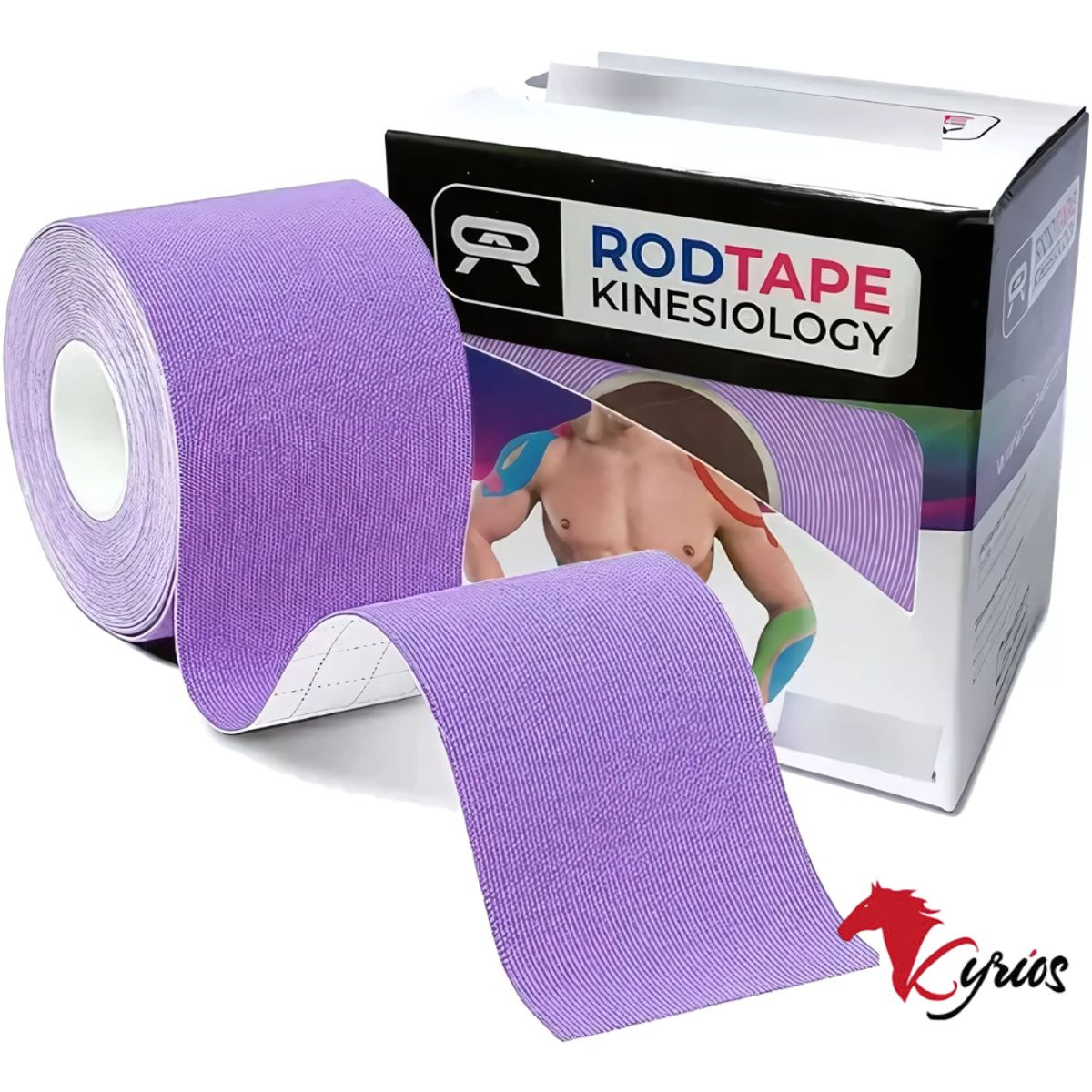 NO LOGO - Cinta kinesiológicas Terapéutico Color Morado