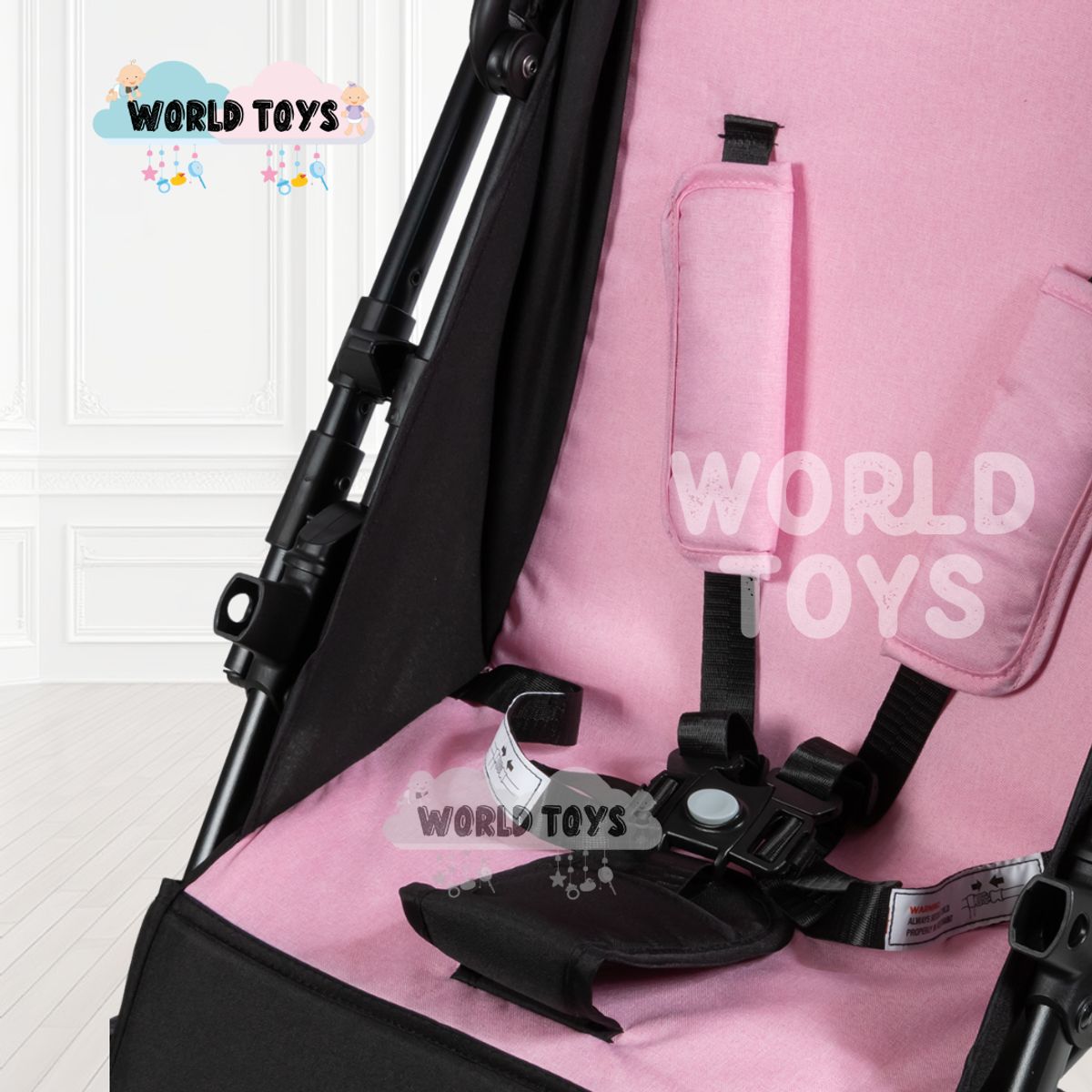 BABY - Coche de Paseo para Bebé «ANDALE» con Mango Reversible Blue