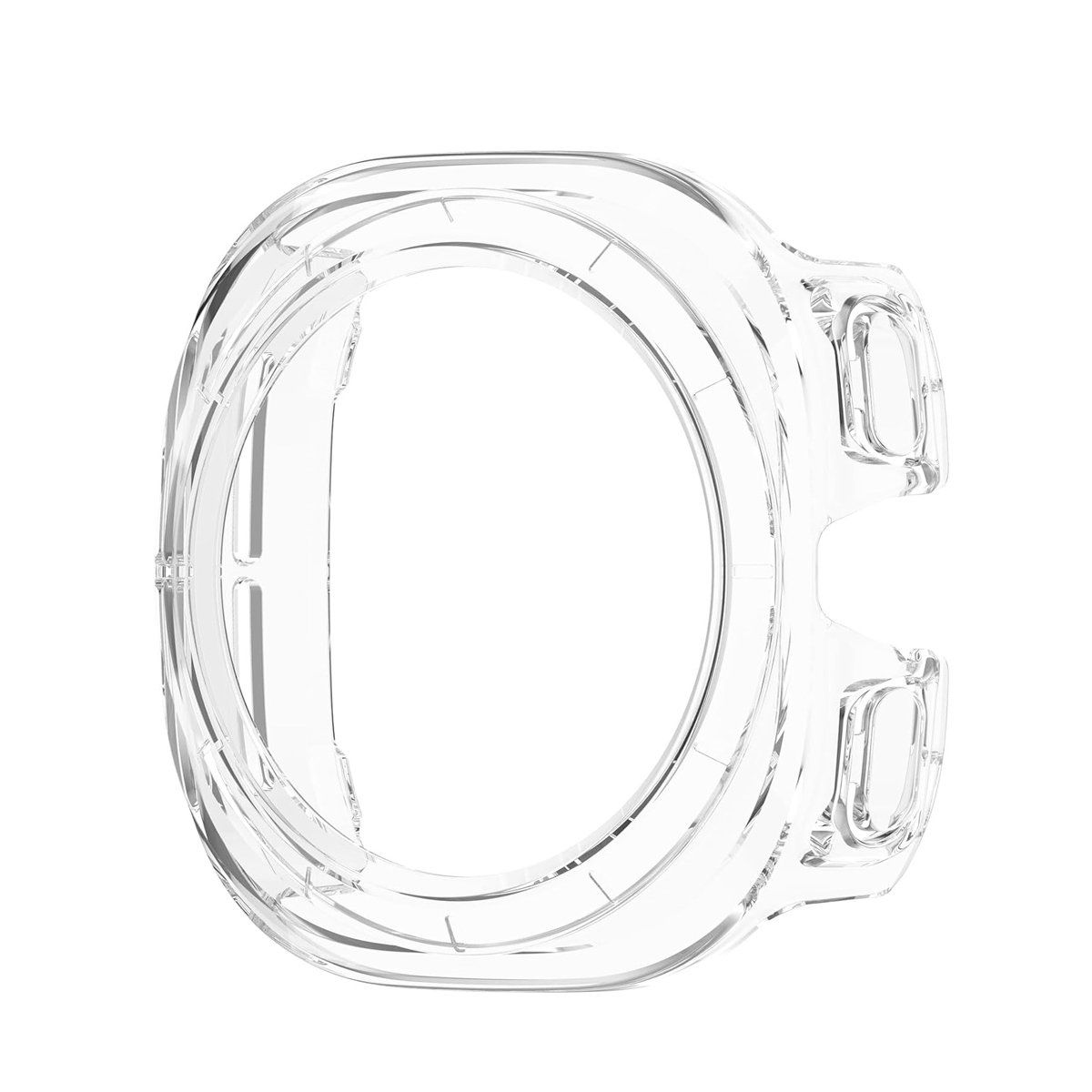 GENERICO - Case Bumper con Mica Incorporada para Samsung  Watch 7 Ultra 47mm Clear