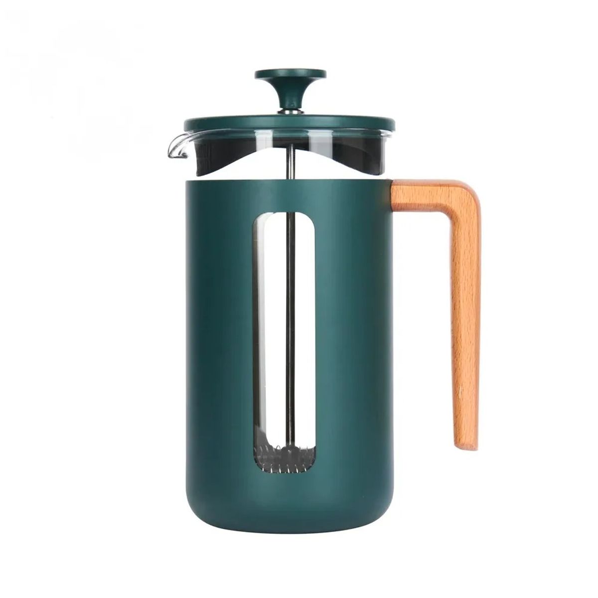 LA CAFETIERE - Prensa francesa Pisa Wood Verde x 1 lt la cafetiere
