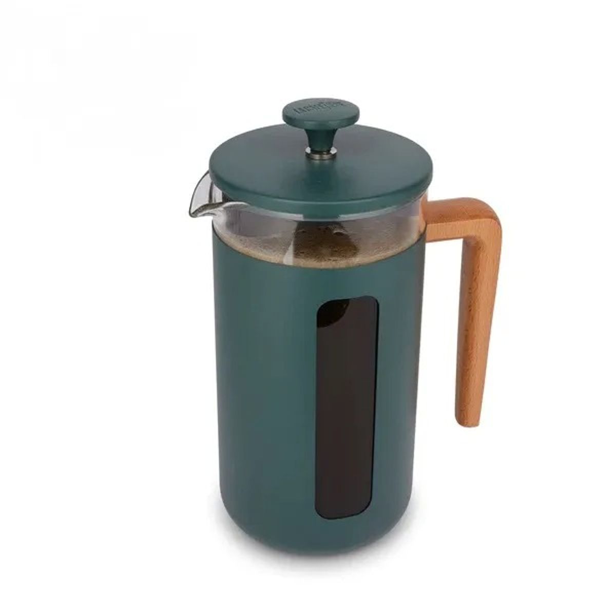 LA CAFETIERE - Prensa francesa Pisa Wood Verde x 1 lt la cafetiere