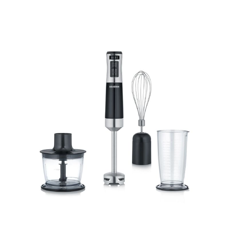 SEVERIN - BATIDORA DE MANO CON JUEGO DE ACCESORIOS  SM 3772