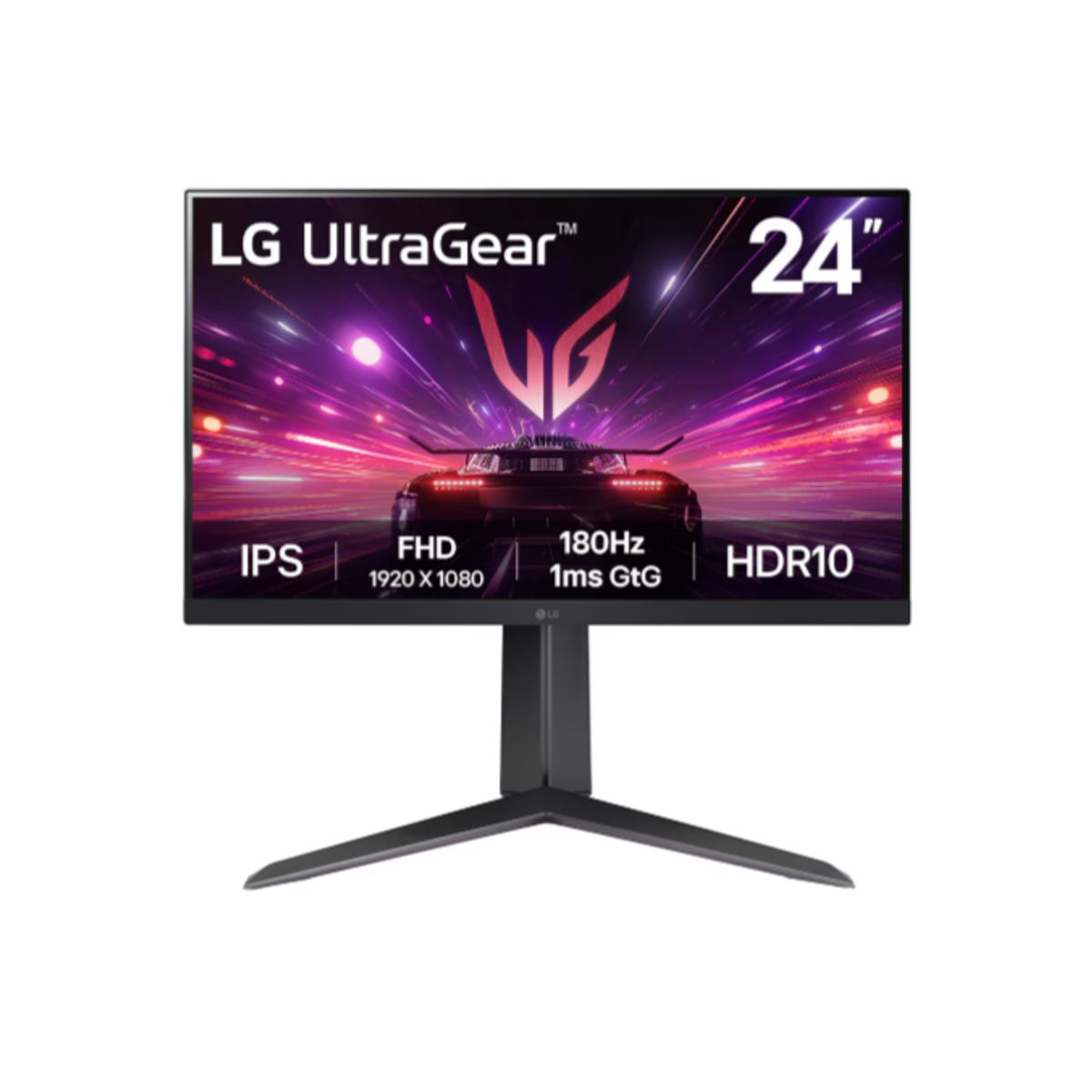 LG - MONITOR LG 24GS65F-B PANEL IPS 24 180HZ 1MS HDR10 PIVOTE