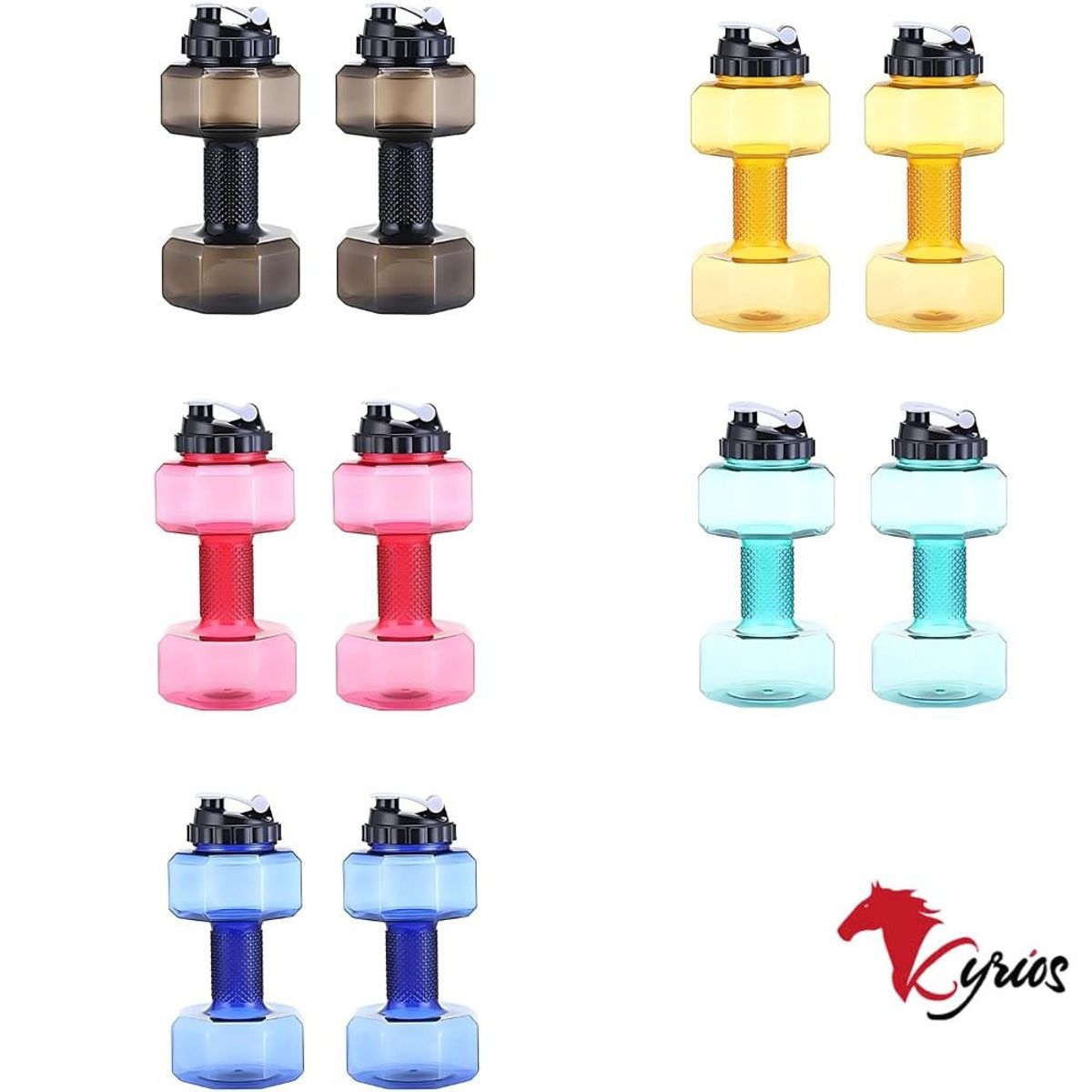 NO LOGO - Tomatodo Modelo Mancuerna Color Negro De 22L