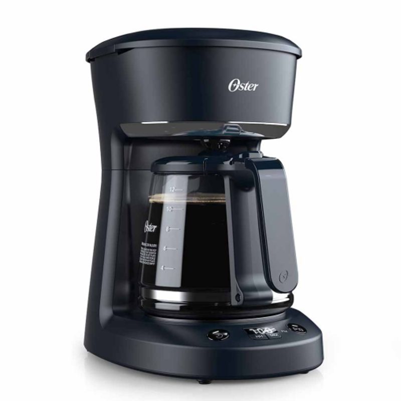OSTER - Cafetera programable Oster de 12 tazas con auto apagado BVSTDCP12B 053
