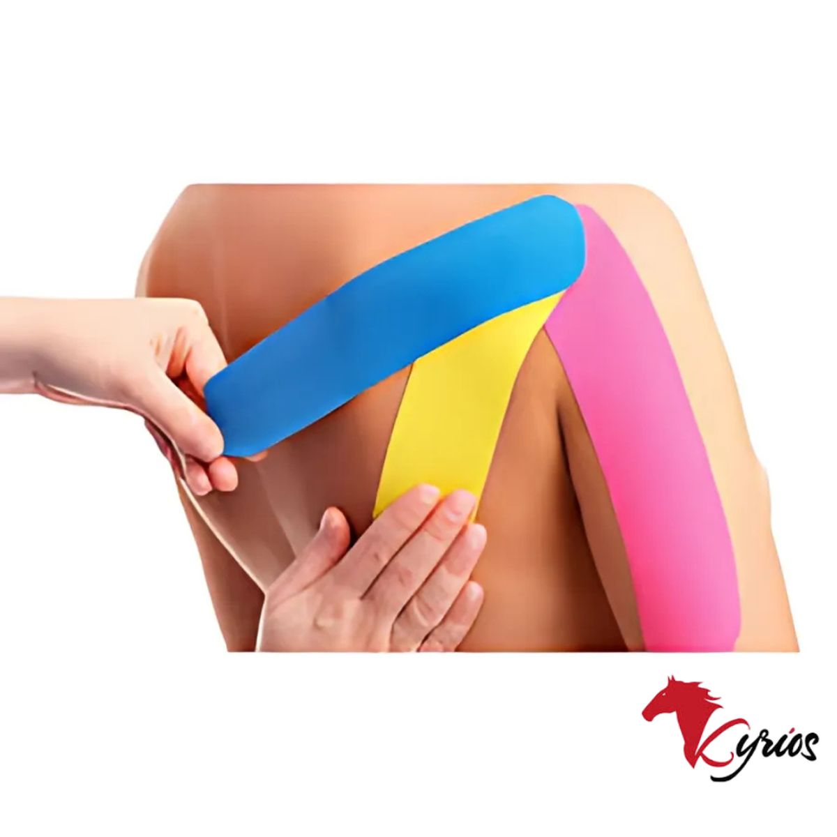 NO LOGO - Cinta kinesiológicas Terapéutico Color Verde