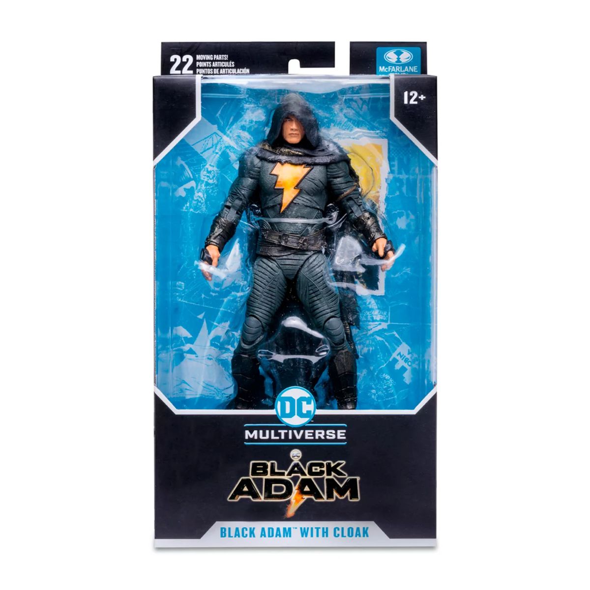 MCFARLANE - Figura Black Adam With Cloak DC Multiverse