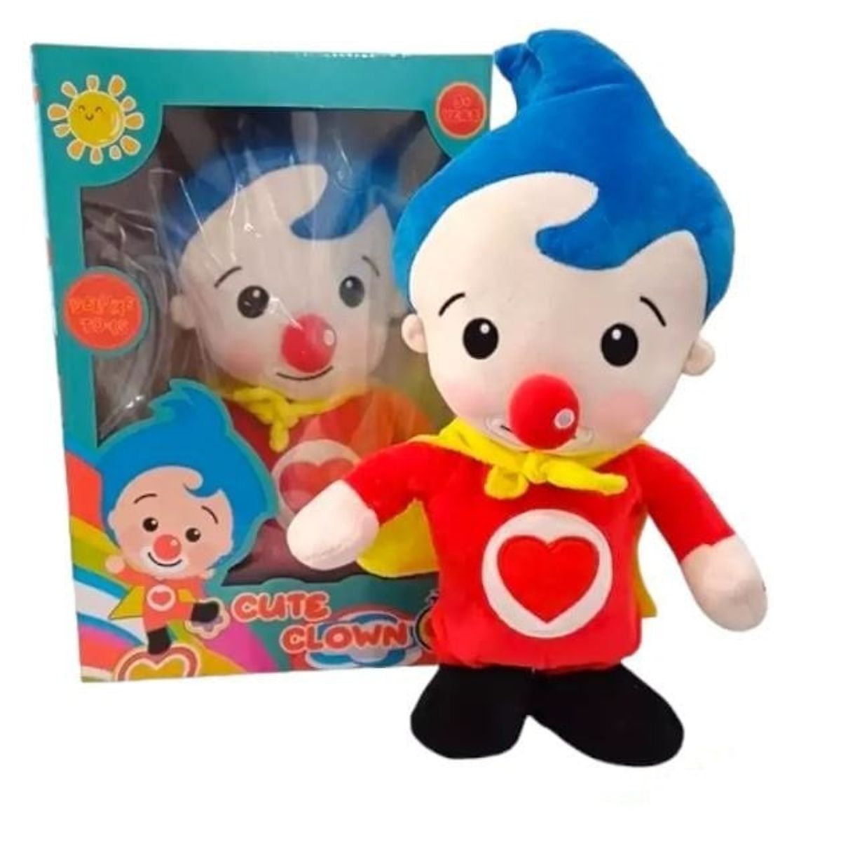 GENERICO - Peluche Plim Plim Bailarín Musical Tamaño 40 cm Para Bebés