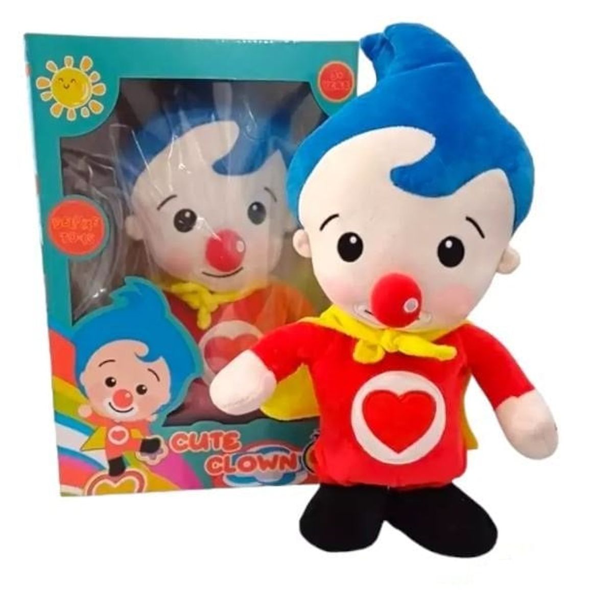 GENERICO - Peluche Plim Plim Bailarín Musical Tamaño 40 cm Para Bebés