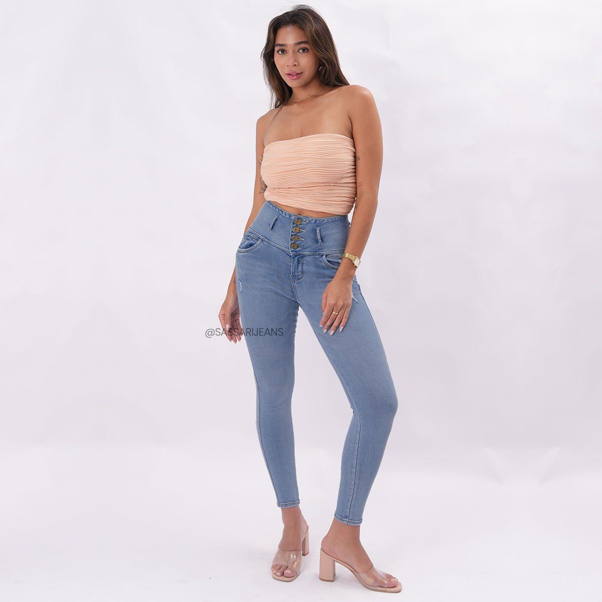 SASSARI - SKINNY YEIMIN MARCA SASSARI