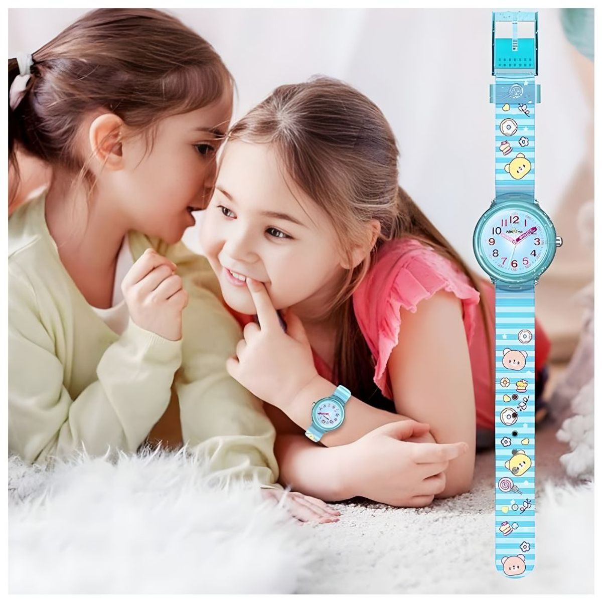 GRUPO CB - Reloj Casual para Niña Modelo Lollipop Bear