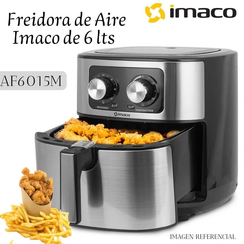 IMACO - Freidora de Aire Análoga Imaco de 6Lt - AF6015M