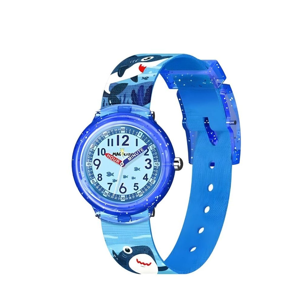 GRUPO CB - Reloj Casual para Niños Modelo Tiburón