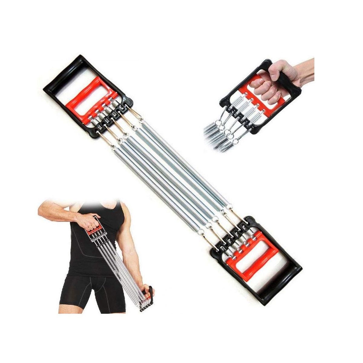 GENERICO - Ejercitador Expansor Musculo multifunción de resortes