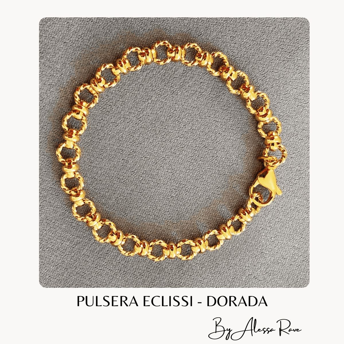 GENERICO - PULSERA ECLISSI - DORADA