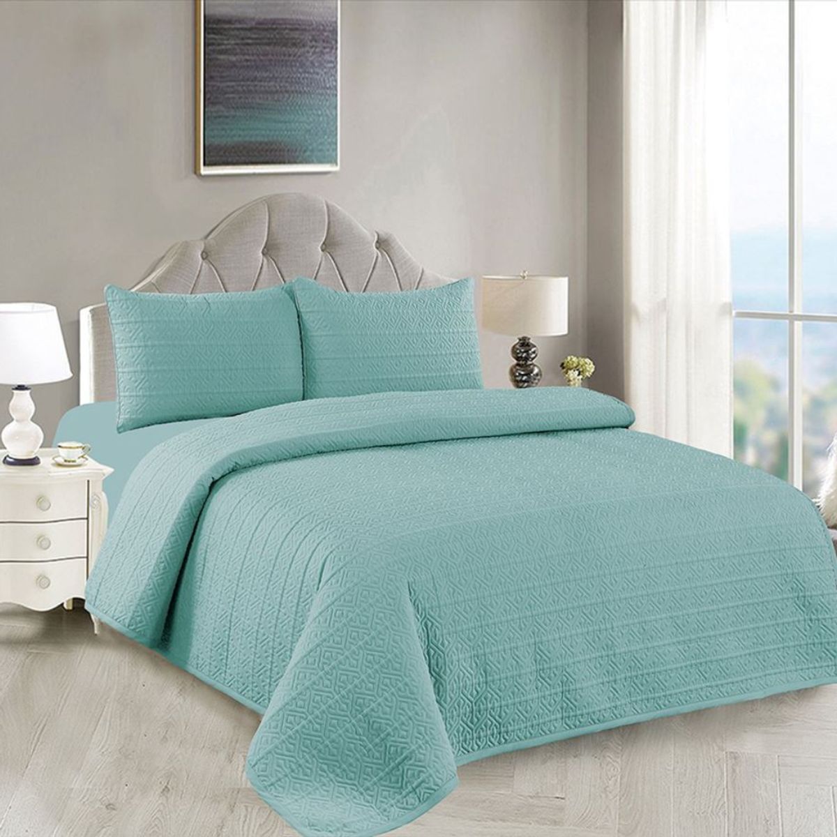 CASATEX - CUBRECAMA CASATEX 5 PIEZAS 2.5 PLZ