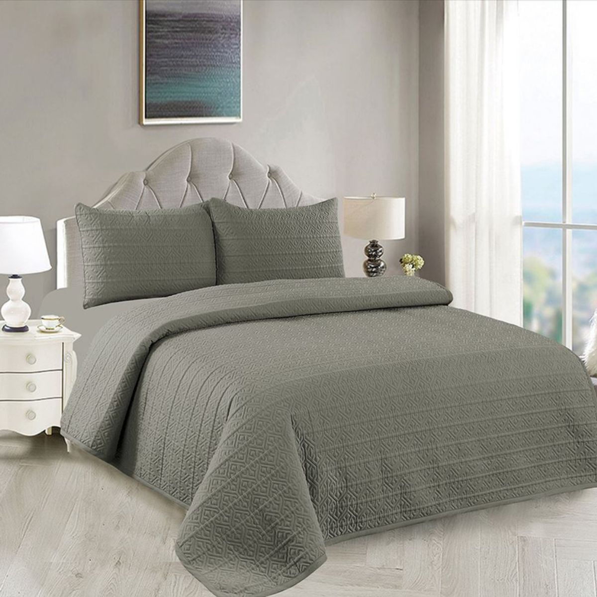 CASATEX - CUBRECAMA CASATEX 5 PIEZAS 2.5 PLZ