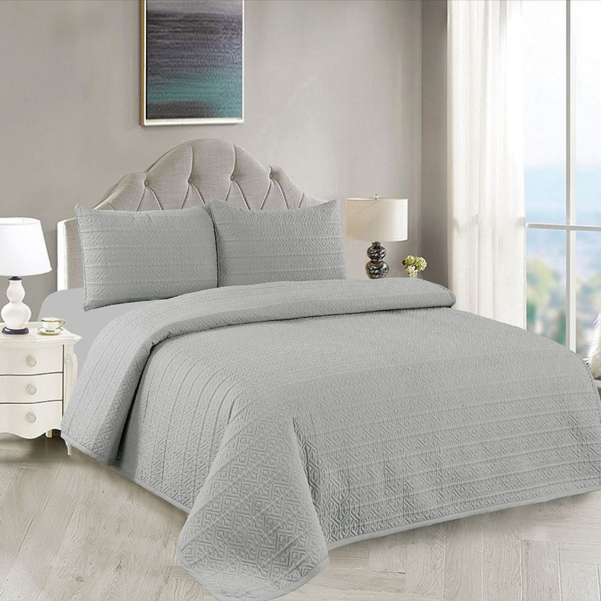 CASATEX - CUBRECAMA CASATEX 5 PIEZAS 2.5 PLZ