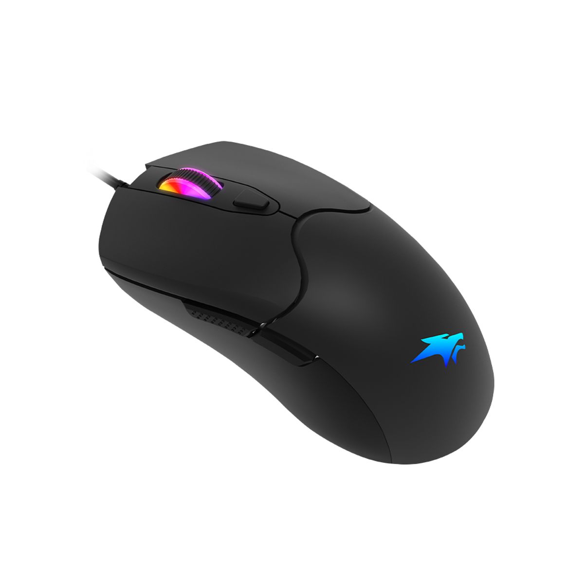 VIFROZT - Mouse Gamer Vifrozt Valkyr Negro 12,800 DPI RGB con Software