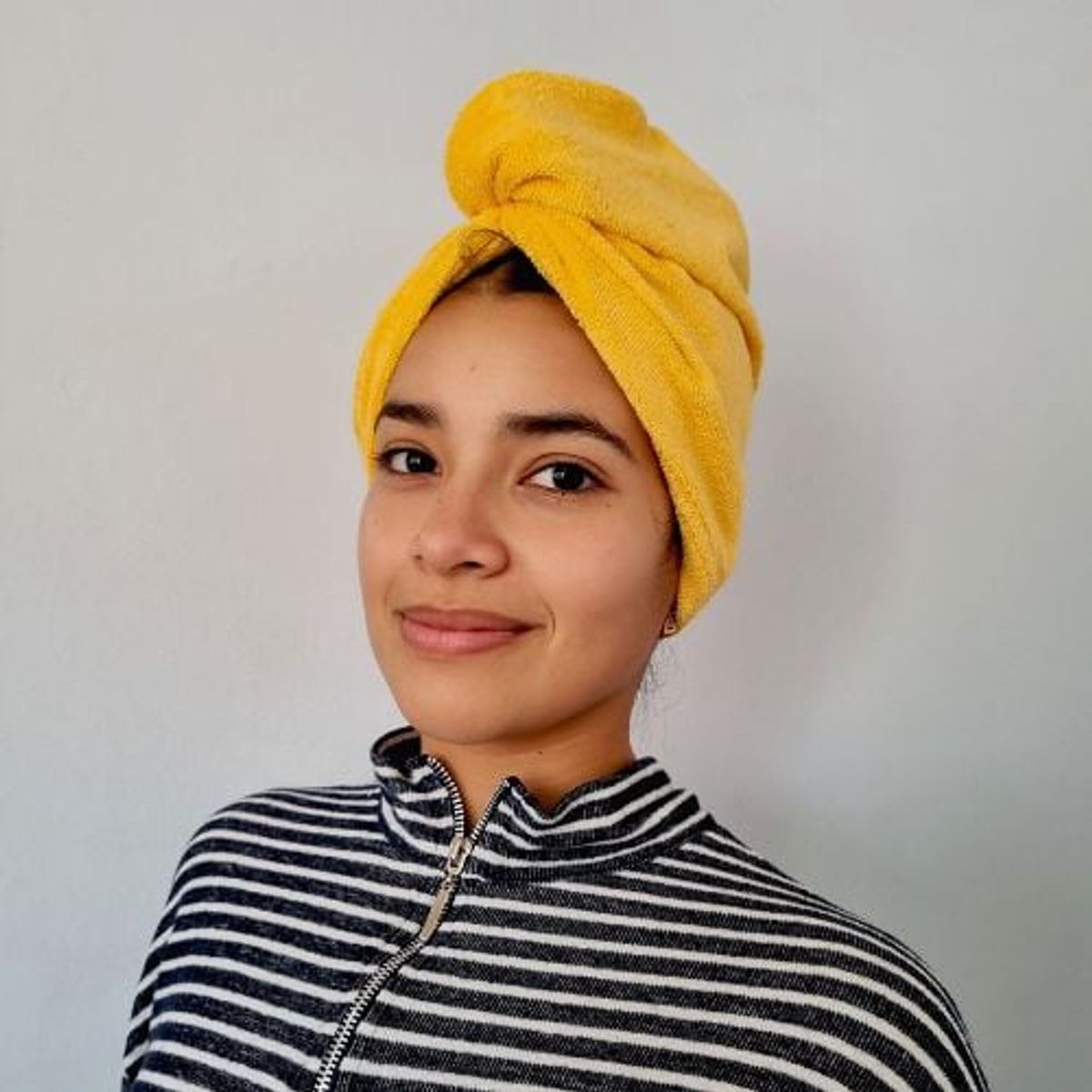 SANTOS RIZOS - Turbante de microfibra - Secado Anti Frizz Adulto Color Entero