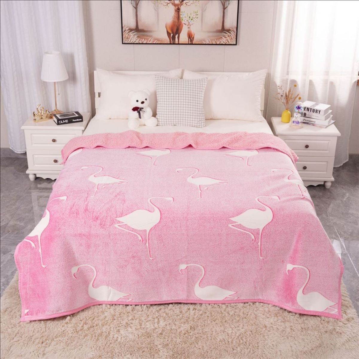 CASATEX - MANTA LUMINOSA CON CARNERO