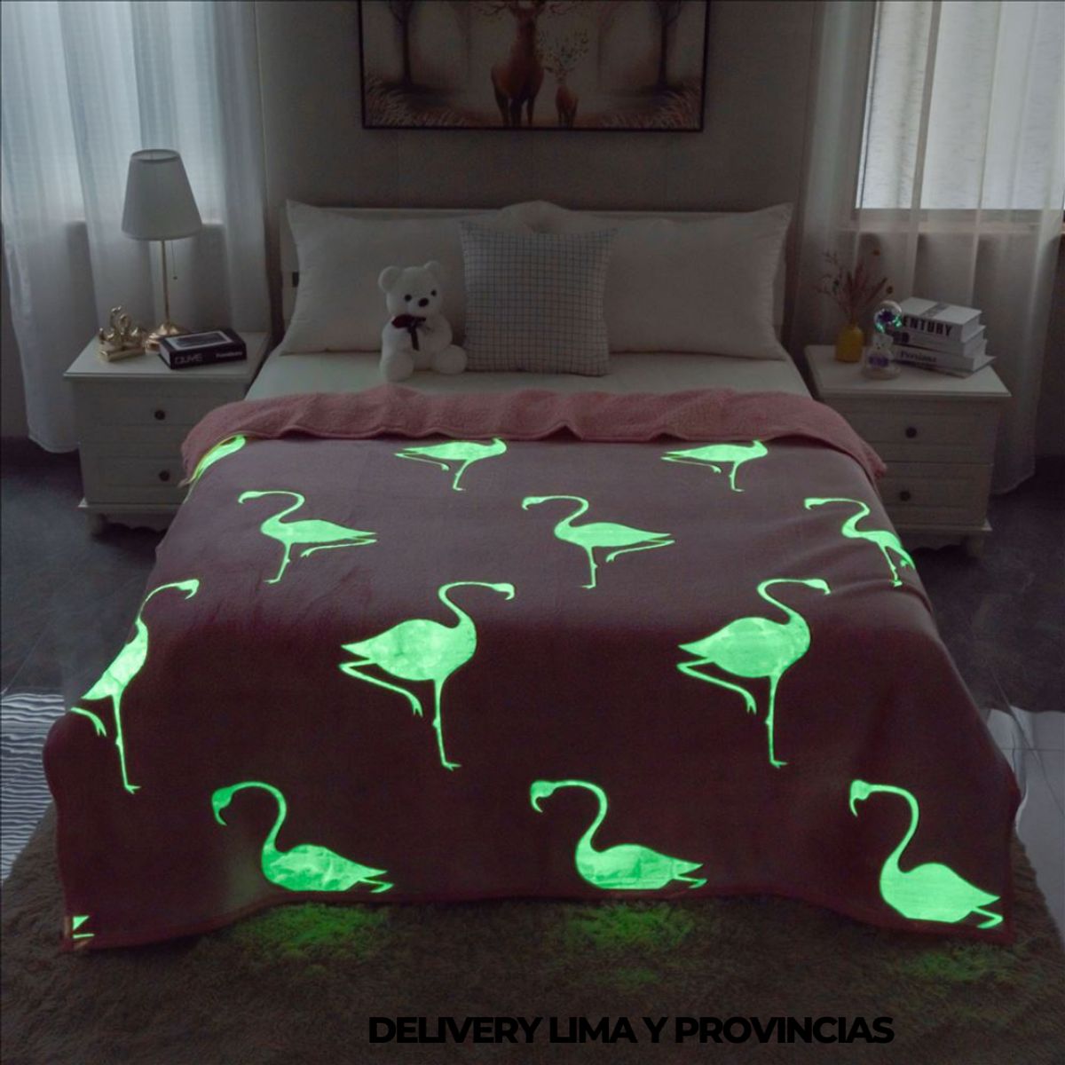 CASATEX - MANTA LUMINOSA CON CARNERO