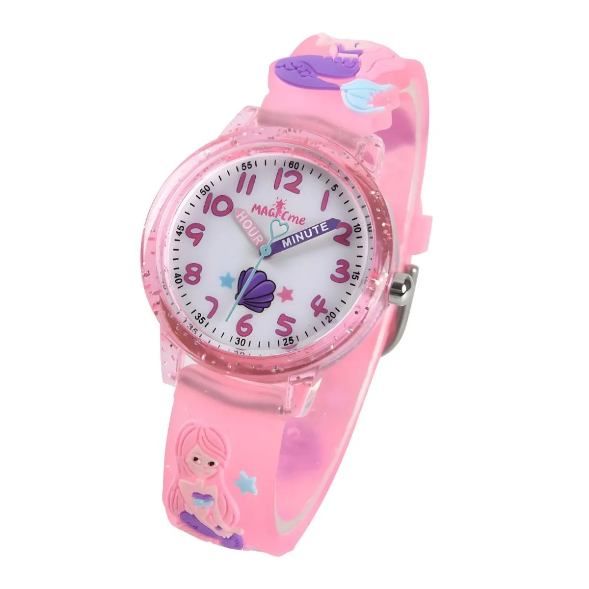 GRUPO CB - Reloj Casual para Niña Modelo Sirena Rosa