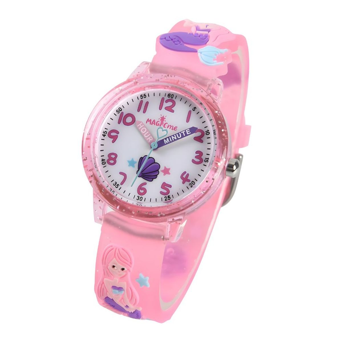 GRUPO CB - Reloj Casual para Niña Modelo Sirena Rosa