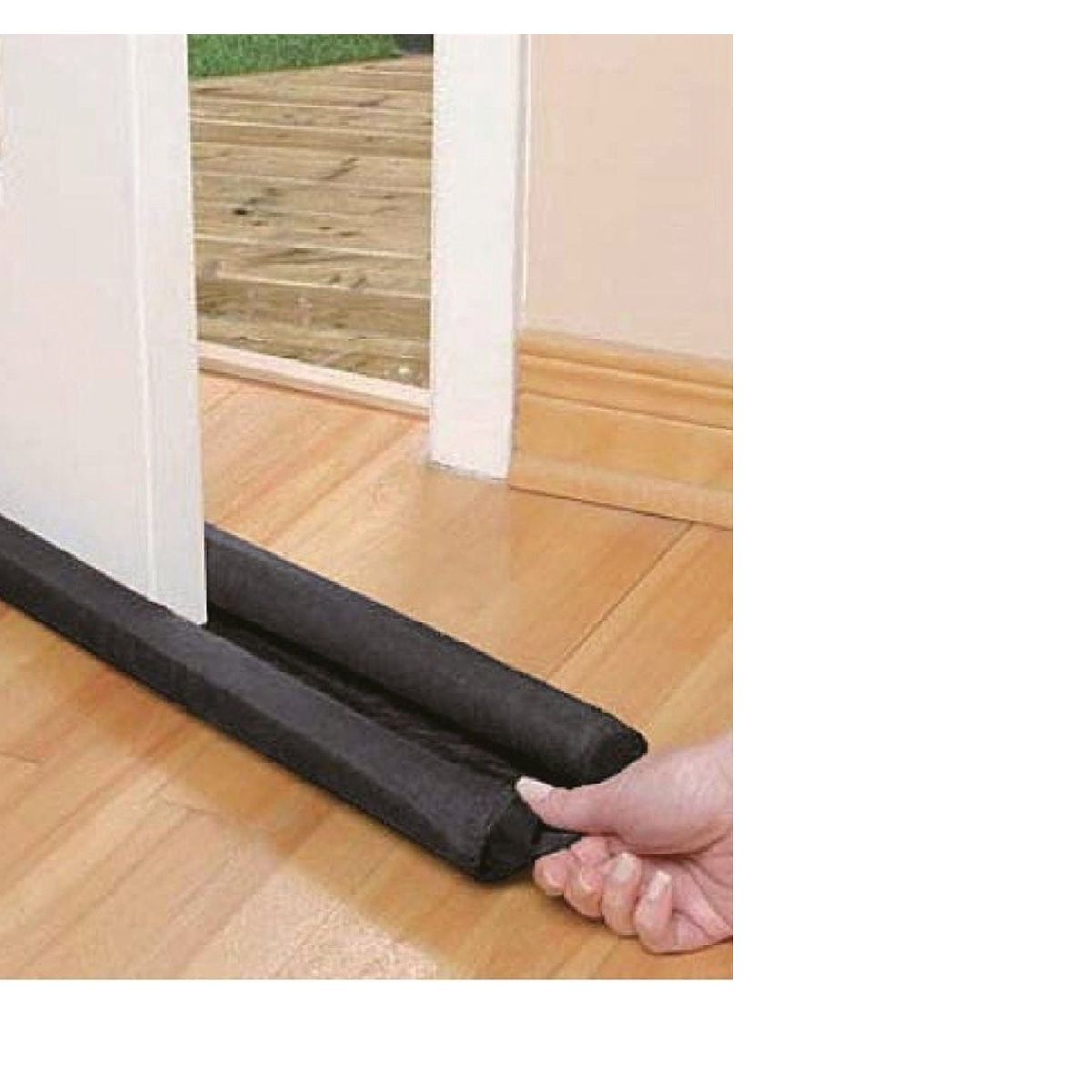 GENERICO - PACK X 2 BURLETES FLEXIBLES PROTECCION SELLADO DE PUERTA