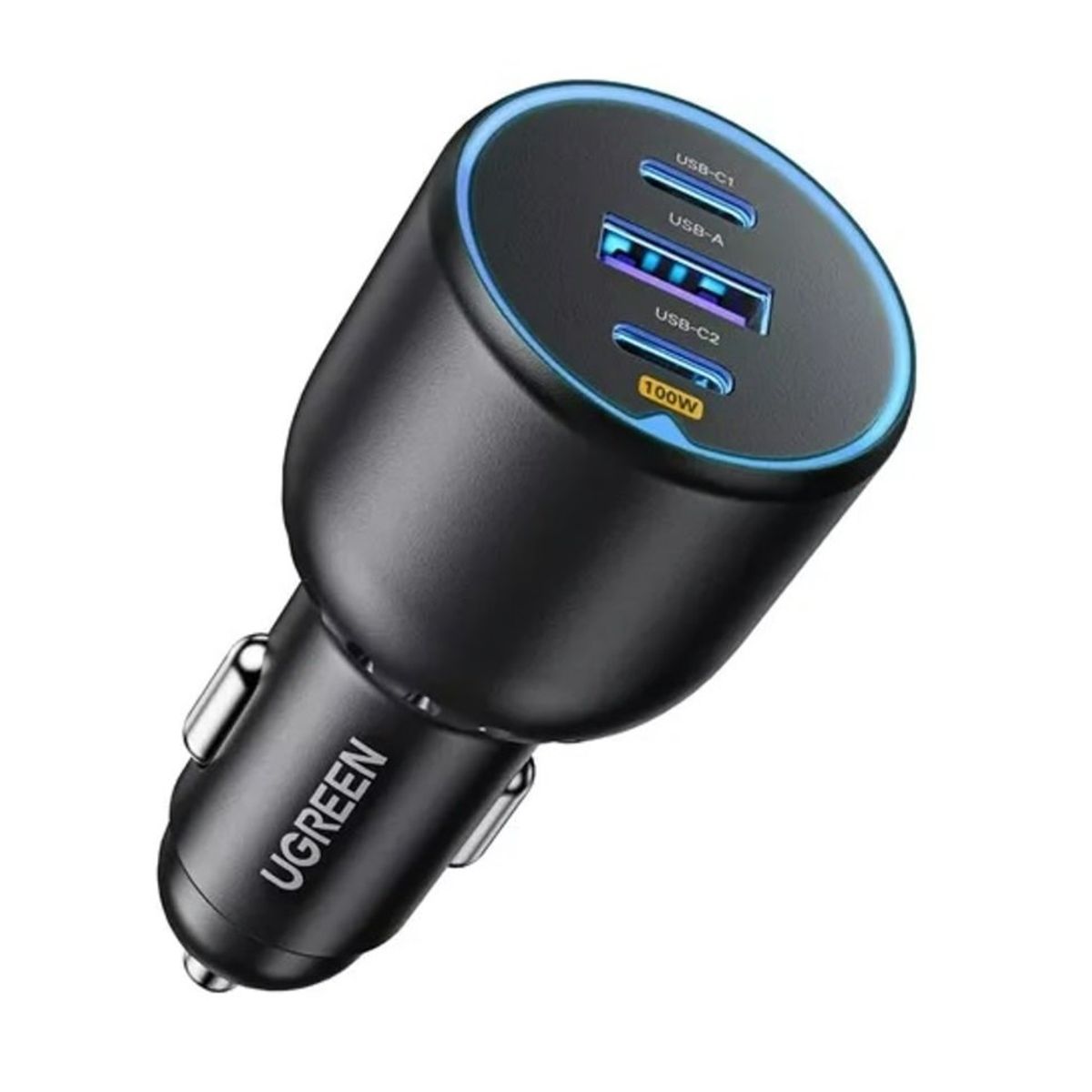 UGREEN - Cargador de auto de 3 puertos 130W UGREEN 90413