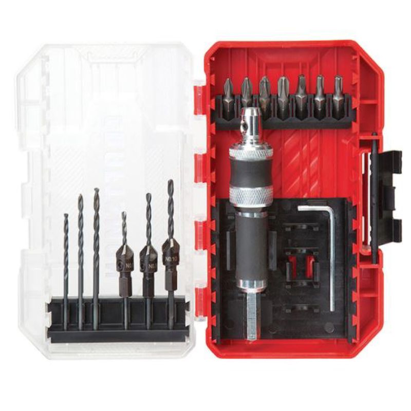 GENERICO - SET 15 PIEZAS AVELLENADOR DESTORNILLADOR CRAFTZMAN