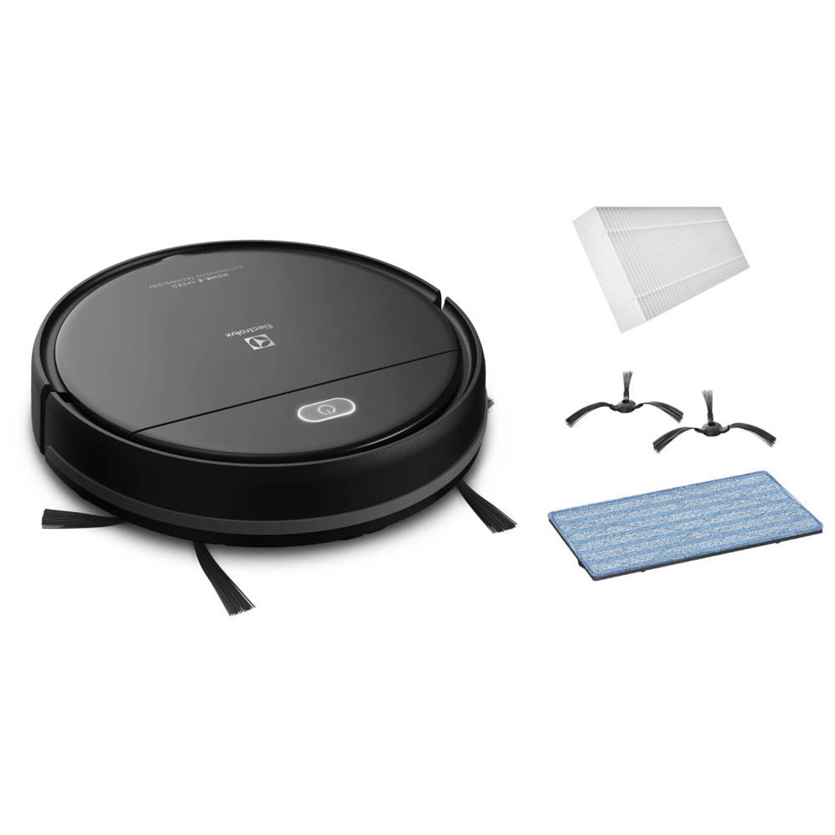 ELECTROLUX - Combo: Aspiradora Robot 3 En 1 ERB10 + Kit cepillos y filtro KPCEL01