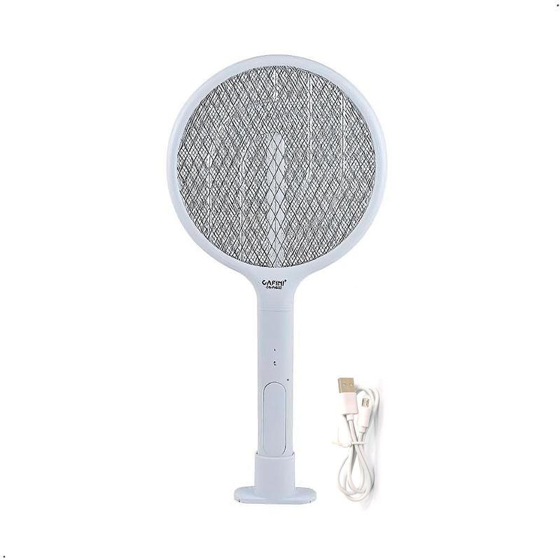 CAFINI - Raqueta Eléctrica Mata Moscas Zancudos Cafini Uv Recargable