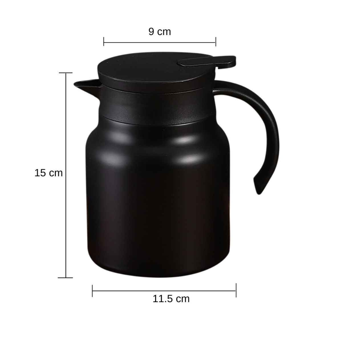 INSPIRA - Jarra Térmica de Acero Inoxidable con Filtro 800 ml